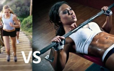 Cardio training of Krachttraining